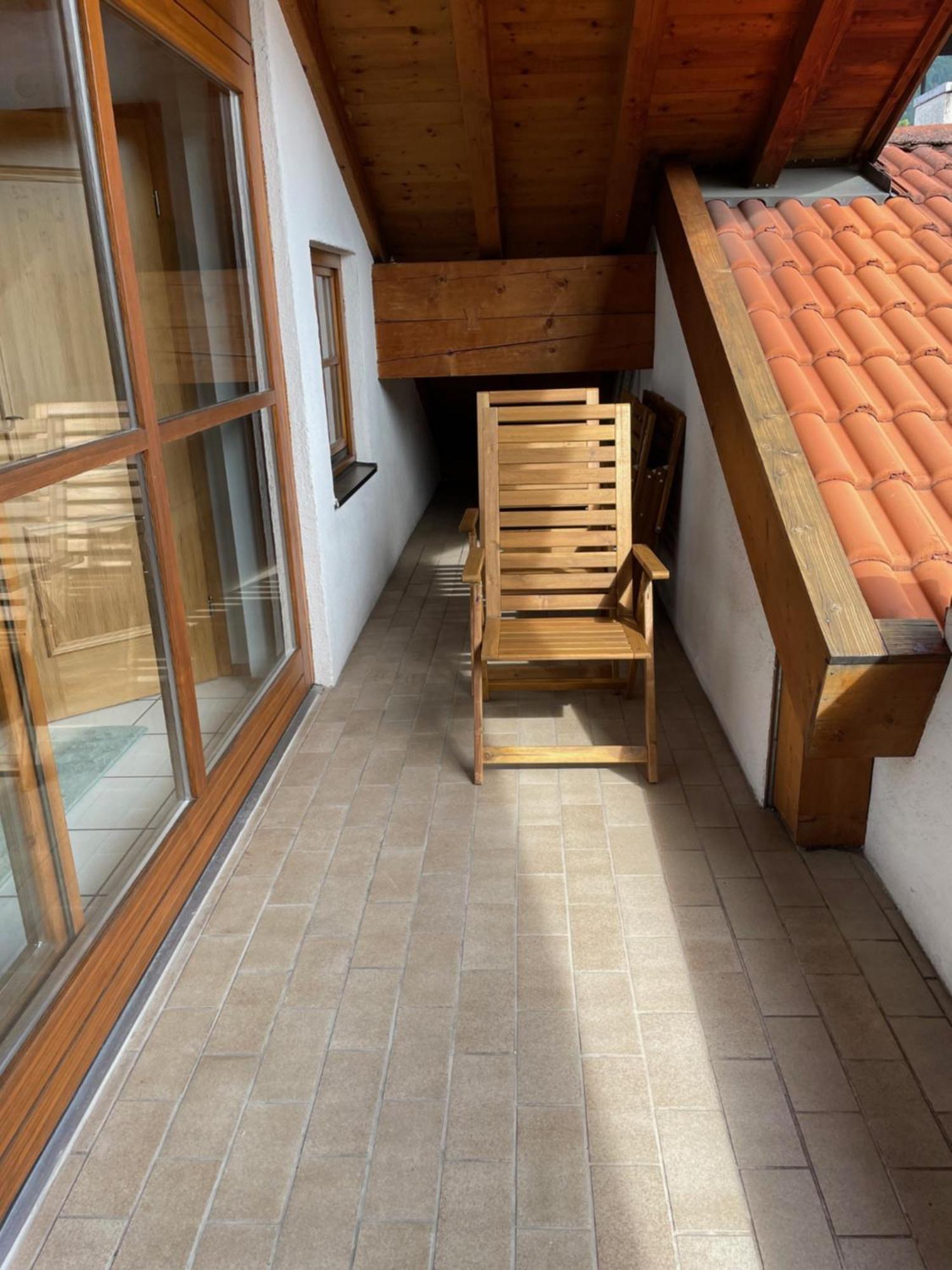 Dachgeschosswohnung Mit Traumhaftem Zugspitzblick Bei Garmisch Фархант Экстерьер фото